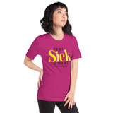 Valentines Sick Yellow Shirt