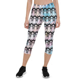 Smarty Zebra Capri Leggings