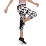 Smarty Zebra Capri Leggings