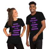 Inside This Shirt Is An Amazing Chiari Warrior Short-Sleeve Unisex T-Shirt
