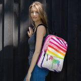 Zebra Zentangles Backpack