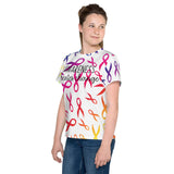 Awareness Creates Change All Over Print Youth T-Shirt