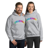 Awareness Creates Change Ribbons Unisex Hoodie