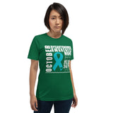 Two Sided Facts/October Dysautonomia Awareness Month Short-Sleeve Unisex T-Shirt