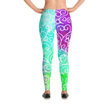 Watercolor Whimsical Awareness Leggings