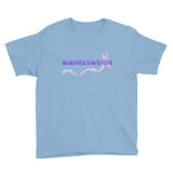 Awareness Starts Here/Purple Youth Short Sleeve T-Shirt