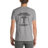 Two Sided Dysautonomia Facts Short-Sleeve T-Shirt