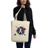Awareness Spoons Splatter Eco Tote Bag