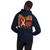 November CRPS/RSD Month/SUPPORTER Marble Print Unisex Hoodie