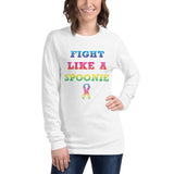 Fight Like A Spoonie Unisex Long Sleeve Tee