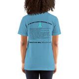 Two Sided Facts/September Interstitial Cystitis Awareness Month Short-Sleeve Unisex T-Shirt