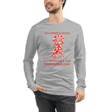 Spooky Marfan Syndrome Halloween Unisex Long Sleeve Tee