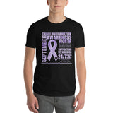 September Chiari Awareness/SUPPORTER Tie Dye Print Short-Sleeve T-Shirt