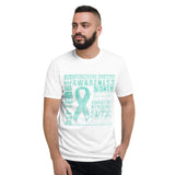 September Interstitial Cystitis Awareness/SUPPORTER Tie Dye Print Short-Sleeve T-Shirt