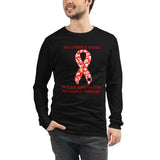 Spooky Marfan Syndrome Halloween Unisex Long Sleeve Tee