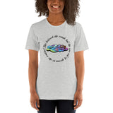 She Believed She Could But She Was Out Of Spoons Short-Sleeve Unisex T-Shirt