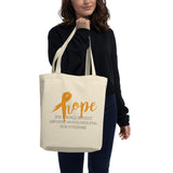 Hope For A World Without Amplified Musculoskeletal Pain Syndrome Eco Tote Bag