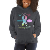 Spoonie University Nap Champ Rainbow Watercolor Print Unisex Hoodie