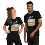 Birthday Spoonie Cake Short-Sleeve Unisex T-Shirt