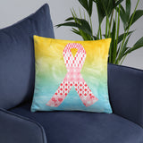 Ribbons on Ribbons/Red Basic Pillow