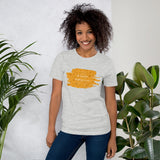 Christmas Cure Splat/Orange Short-Sleeve Unisex T-Shirt