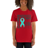Two Sided Facts/September Interstitial Cystitis Awareness Month Short-Sleeve Unisex T-Shirt