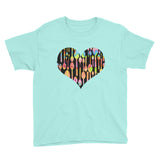Painted Spoons Print Youth Short Sleeve T-Shirt