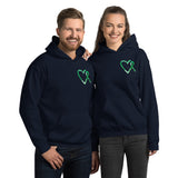 August Gastroparesis Awareness Month/SUPPORTER Marble Print Unisex Hoodie