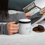 In A Relationship With: POTS Matte Black Magic Mug