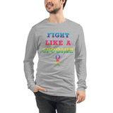 Fight Like A Spoonie Unisex Long Sleeve Tee