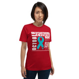 Two Sided Facts/October Dysautonomia Awareness Month Short-Sleeve Unisex T-Shirt