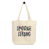 Spoonie Strong Spoons Eco Tote Bag