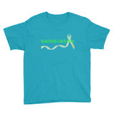 Awareness Starts Here/Green Youth Short Sleeve T-Shirt