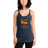 Best Cure Is Awareness/CRPS/RSD Women's Racerback Tank