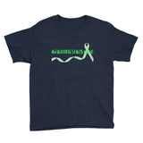 Awareness Starts Here/Green Youth Short Sleeve T-Shirt