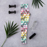 Rainbow Triangle Zebra Leggings