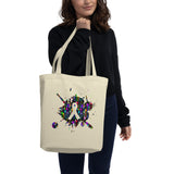 Splat Spoons Ribbon Eco Tote Bag