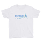 Awareness Starts Here/Blue Youth Short Sleeve T-Shirt