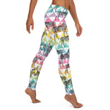 Rainbow Triangle Zebra Leggings