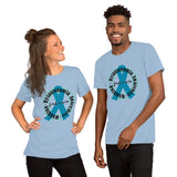 Dysautonomia WARRIOR Circle Short-Sleeve Unisex T-Shirt