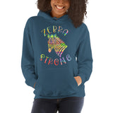 Zebra Strong Painted Print Unisex Hoodie