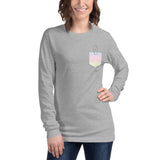 Spoonie Fake Pocket Unisex Long Sleeve Tee