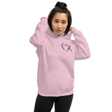 September Chiari Awareness/SUPPORTER Marble Print Unisex Hoodie