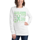 May Celiac Disease Awareness/SUPPORTER Watercolor Print Unisex Long Sleeve Tee