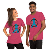 Dysautonomia SUPPORTER Circle Short-Sleeve Unisex T-Shirt