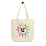 Zebra Ribbons Eco Tote Bag