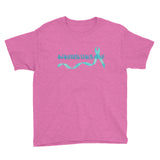Awareness Starts Here/Turquoise Youth Short Sleeve T-Shirt