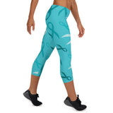 Dysautonomia Warrior Ribbon Capri Leggings
