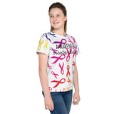 Awareness Creates Change All Over Print Youth T-Shirt