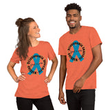 Dysautonomia WARRIOR Circle Short-Sleeve Unisex T-Shirt